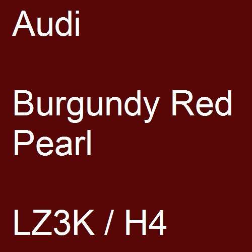 Audi, Burgundy Red Pearl, LZ3K / H4.